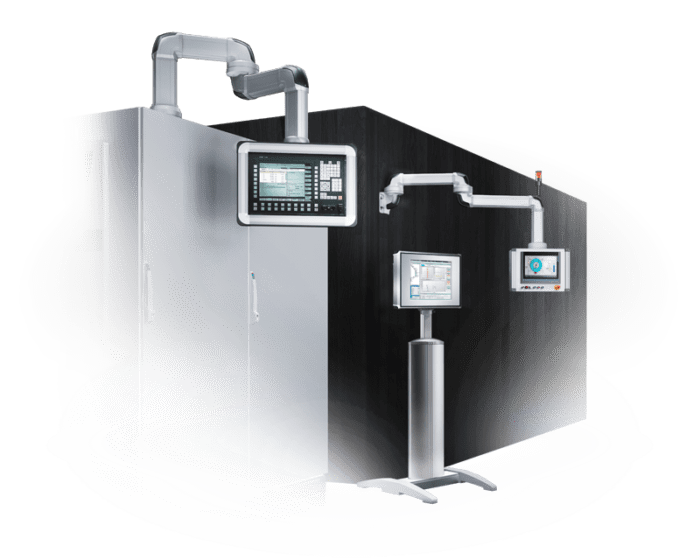 Operator Housing and Support Arm Systems EM Products